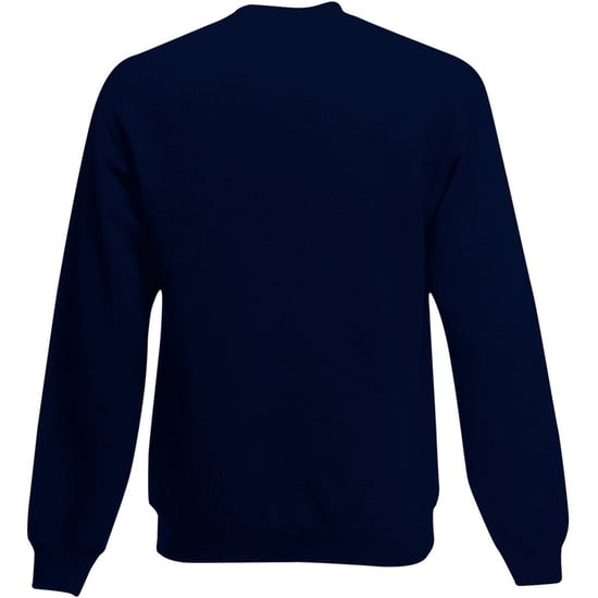 Fruit Of The Loom Mens Set-In Belcoro® Yarn Sweatshirt (Deep Navy) - Image 2
