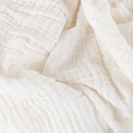 Yard Lark Crinkle Cotton Fringed Throw - Image 4