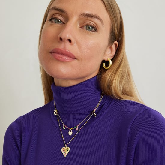 Luxenter Shiwa earrings finished in 18K yellow gold plating