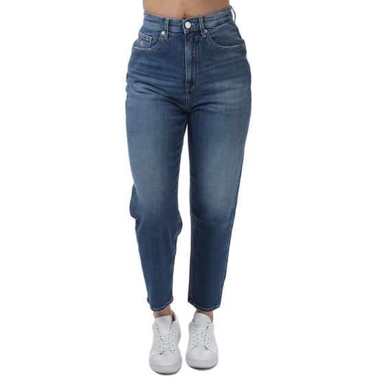 Women's Tommy Hilfiger Super High Rise Tapered Jeans in Denim - Image 1