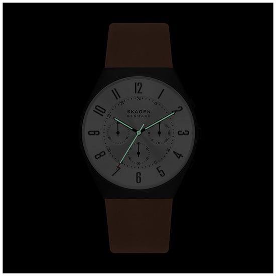 Skagen Grenen Chronograph Men's Brown Watch SKW6823