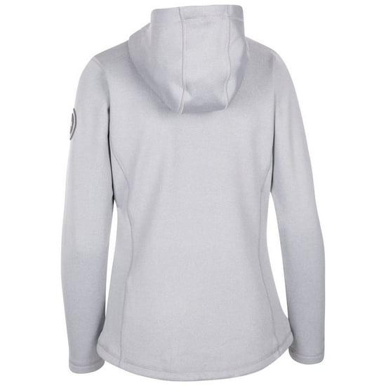 Trespass Womens/Ladies Diaz Fleece Jacket (Platinum Marl) - Image 2
