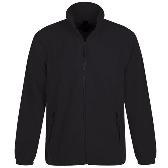 SOLS Mens North Full Zip Outdoor Fleece Jacket (Charcoal) - Image 1