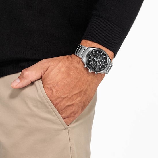 Citizen Tsuki-yomi Men's Silver Watch BY1018-80E - Image 4