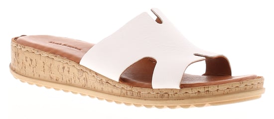 Hush Puppies Dam Sandaler Låg Kil Eloise Läder Slip On vit - Image 1