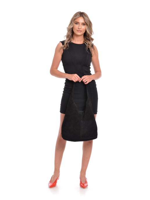 Renata Corsi SS22 RC 8128 Black Leather Bag - Image 5