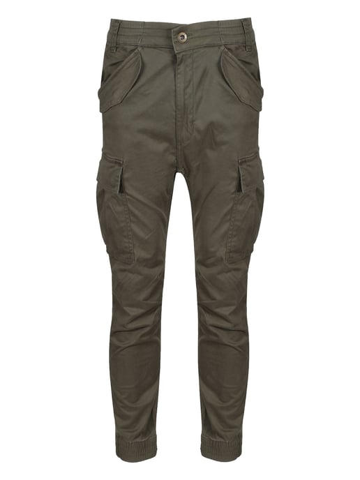 Men's Alpha industries Airman Cargo Pants in Green - Image 3