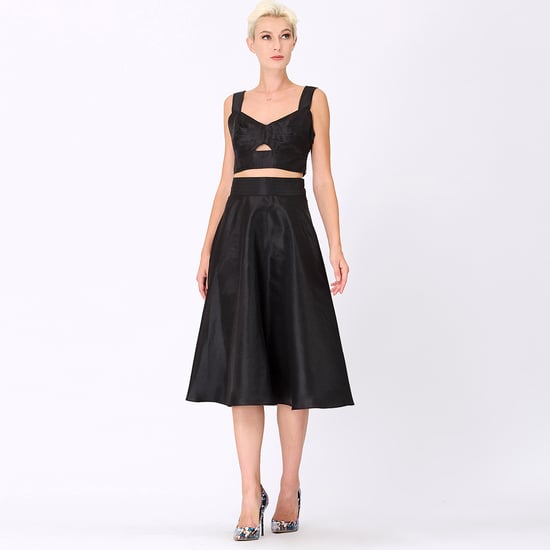 Flared Taffeta Skirt - Image 4