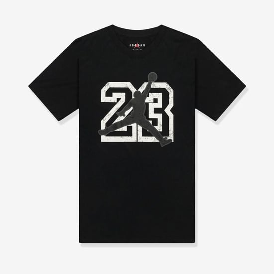 Nike Air Jordan Mens T Shirt In Black