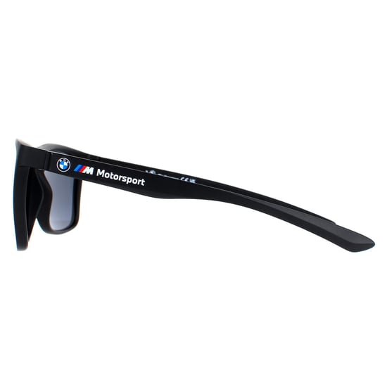 BMW Motorsport Square Mens Matte Black Smoke Polarized BS0015