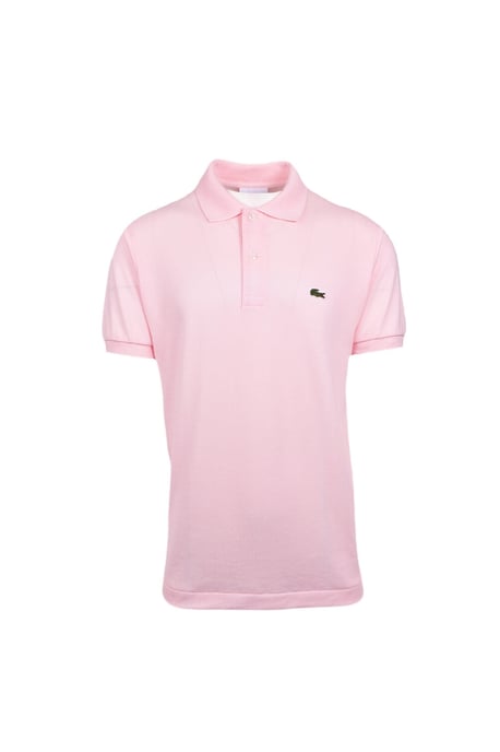 Lacoste Basic Logo Pique Regular Fit Polo Shirt Pale Pink