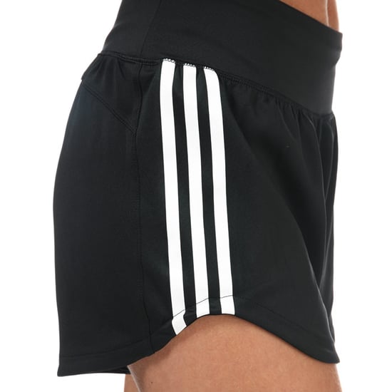 Women's adidas 3-Stripes Gym Shorts in Black - Image 6