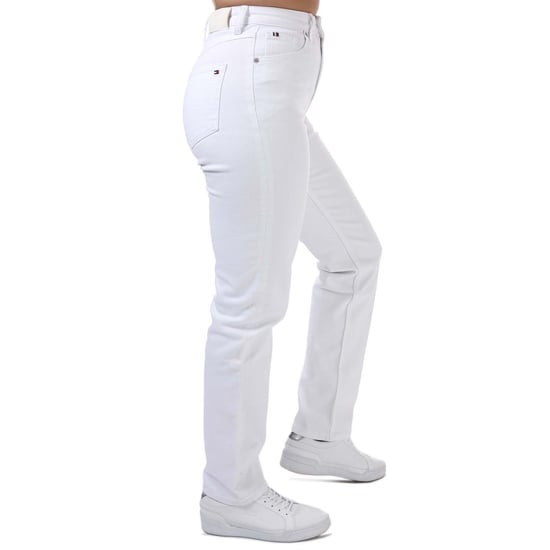Tommy Hilfiger Klassiska raka jeans för damer i Vit - Image 4