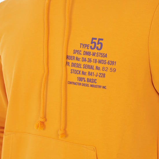 A06500-00HAYT Sweatshirt med huva och tryck för män - Image 2