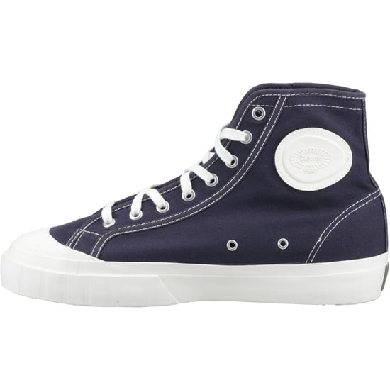 Superga 3192 Campionato Basket 100% Katoen Heren Blauw Grijs Donker Laarzen - Image 4