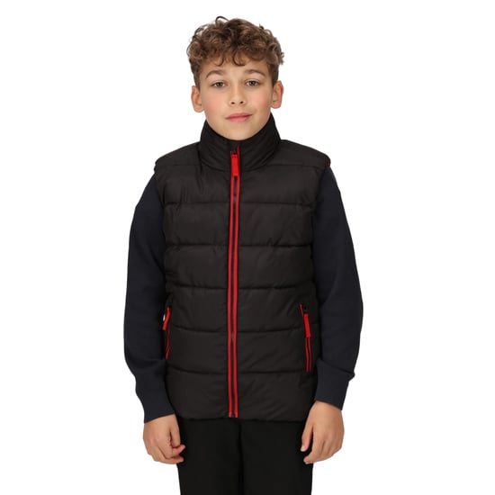 Regatta Childrens/Kids Scholar Thermal Body Warmer (Black/Classic Red)