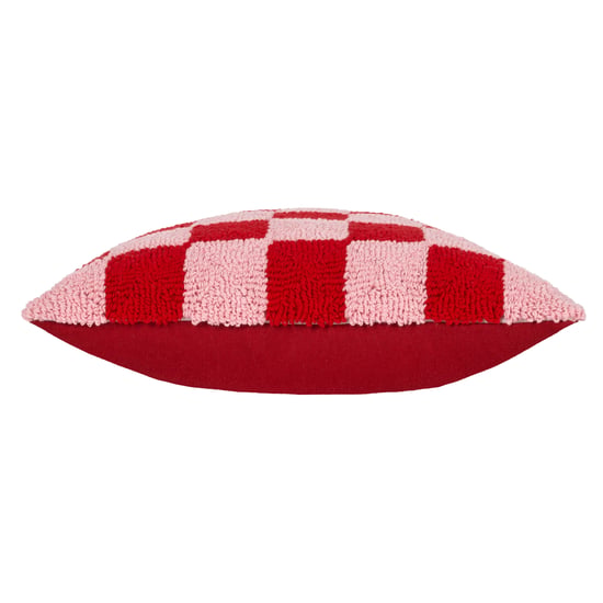 Heya Home Check Knitted Cushion Cover