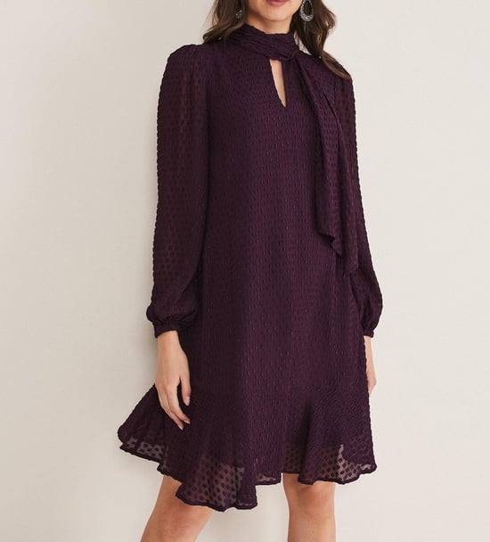 Womens Phase Eight Dress in Plum