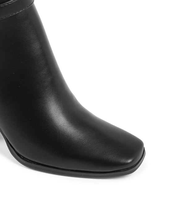 19V69 Italia Womens Ankle Boot Black