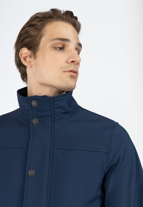 Mo softshell jacket Men marine - Image 3