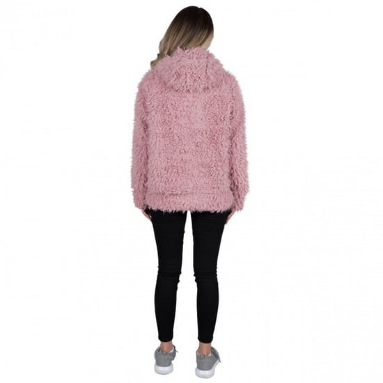 Trespass Womens/Ladies Fluffyness Hooded Fleece Jacket - Image 3