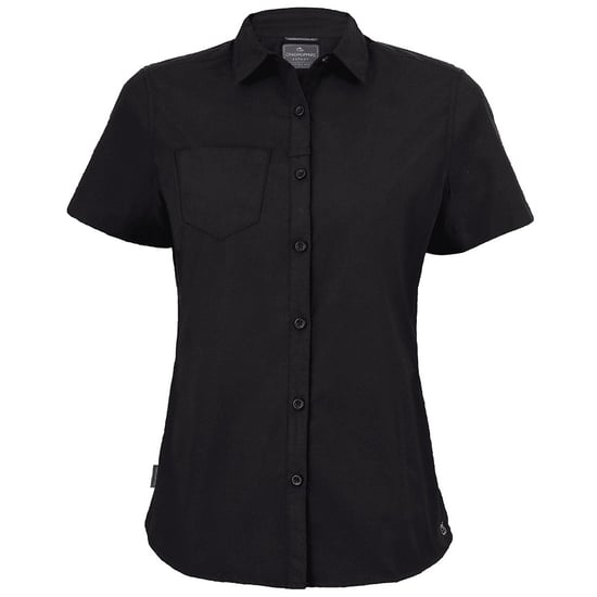 Craghoppers Womens/Ladies Expert Kiwi Short-Sleeved Shirt (Black)