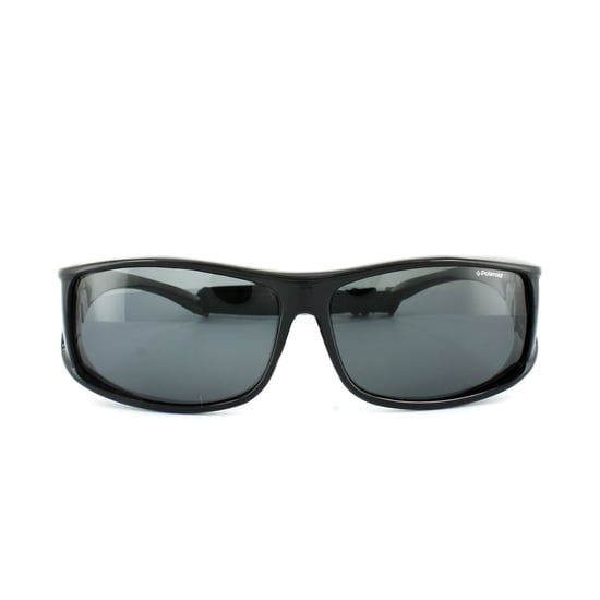 Polaroid Suncovers Wrap Unisex Black Grey Polarized Sunglasses