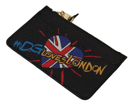 Dolce & Gabbana Elegant Leather Coin Wallet with Zip Women's Closure - Image 3