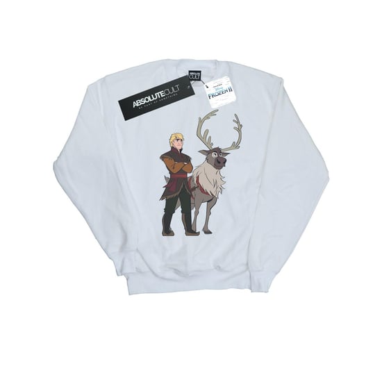 Disney Boys Frozen 2 Sven And Kristoff Sweatshirt (White)