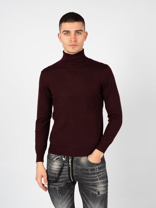 Xagon Man Pullover Turtleneck Men's Red - Image 3