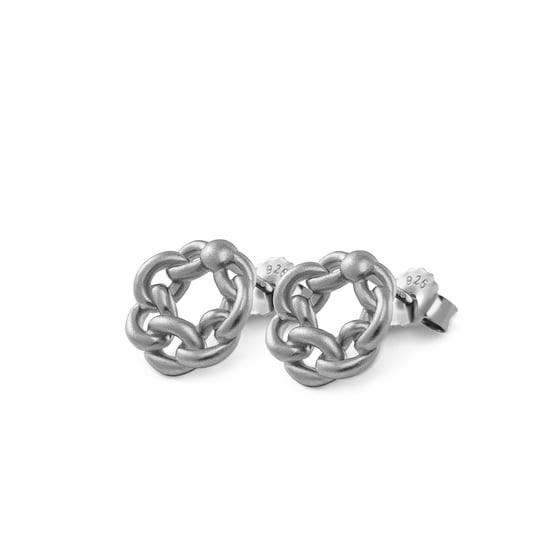 Orphelia 'Estelle' Dames 925 Sterling Zilveren Set: Ketting-Hanger + Oorknoppen - Zilver SET-7516 - Image 3