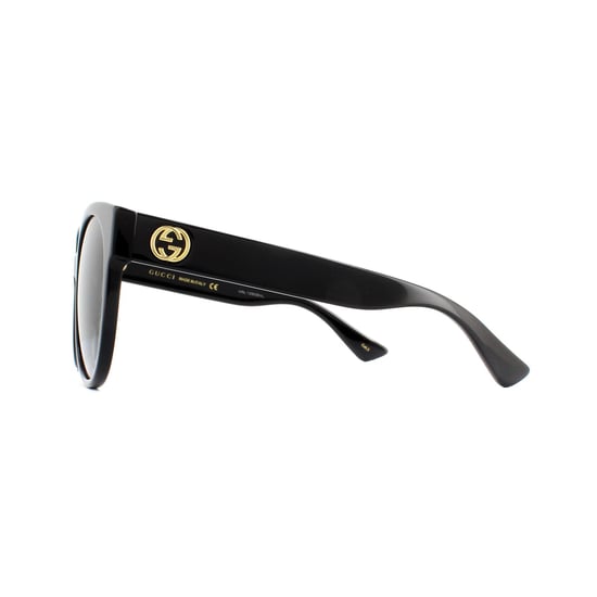 Gucci Sunglasses GG0035S 001 Black Grey Gradient