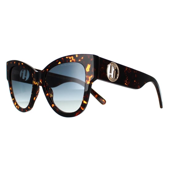 Marc Jacobs Cat Eye Womens Dark Havana Blue Gradient MARC 697/S