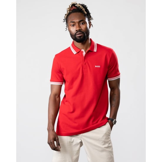BOSS Green Paddy Curved Mens Polo