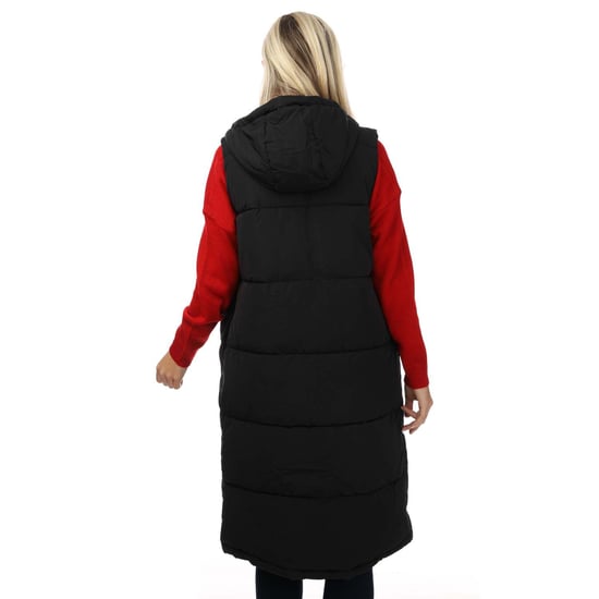 Women's Only Alina Longline Gilet in Black