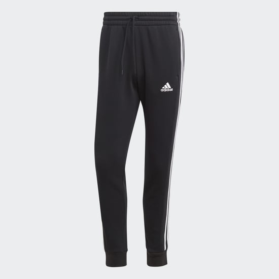 Essentials Fleece 3-Stripes Tapered Cuff Pants - Image 3