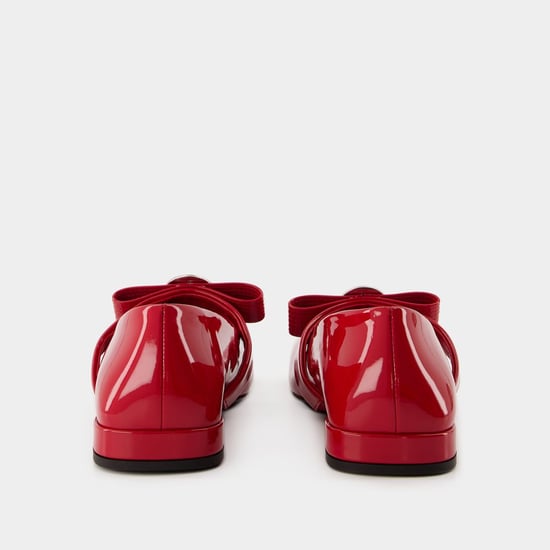 Versace Gianni Lint Platform Schoenen - - Leer - Rood - Image 2