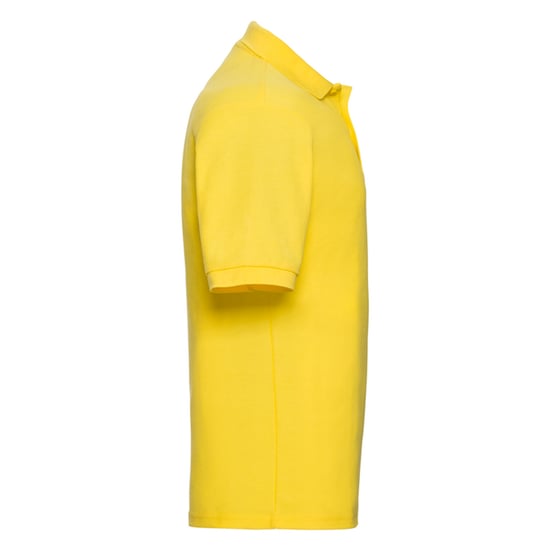 Russell Heren Klassiek Polycotton Poloshirt (Geel) - Image 3