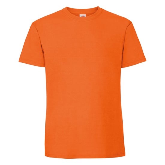 Fruit Of The Loom Mens Ringgesponnen Premium Tshirt (Oranje) - Image 1