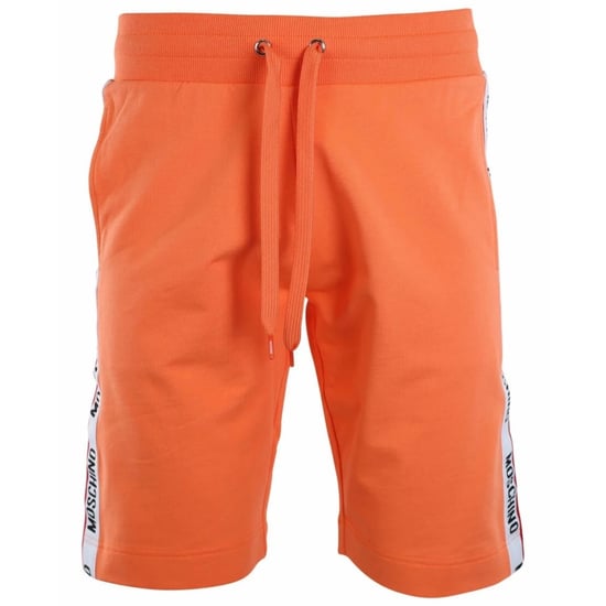 Moschino Branded Tape Legs Orange Shorts