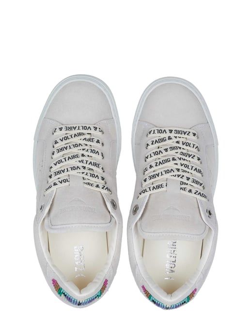 Zadig Voltaire La Flash Folk Beads schoenen wit - Image 4