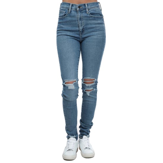 Women's Levis Mile High Super Skinny Jeans in Denim
