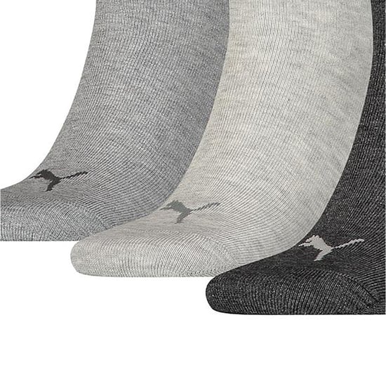 Puma Unisex Kwartaaltraining voor volwassenen (Pakket van 3) (Grijs) - Image 2