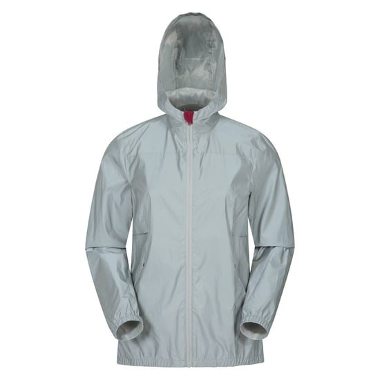 Mountain Warehouse Womens/Ladies Dashing Reflective Jacket (Silver) - Image 1