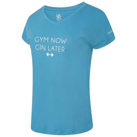 Dare 2B Womens/Ladies Moments II Barbell T-Shirt (Capri Blue)