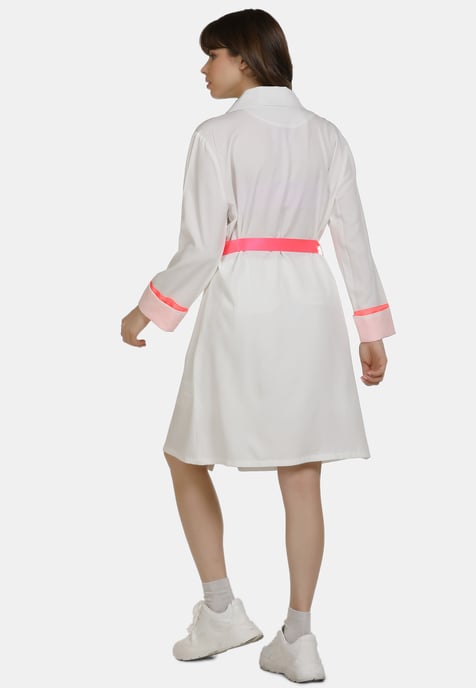 Mymo Jas Dames wit neon roze - Image 4