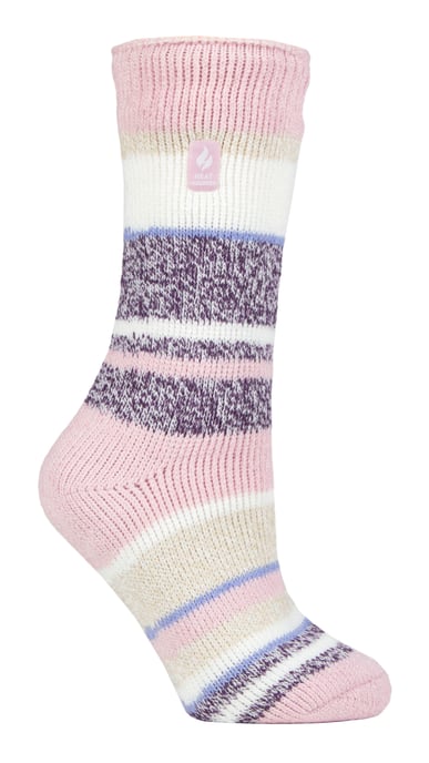 Heat Holders Dames Dikke Warme Thermische Sokken - Gedust Roze (Provence) - Image 1