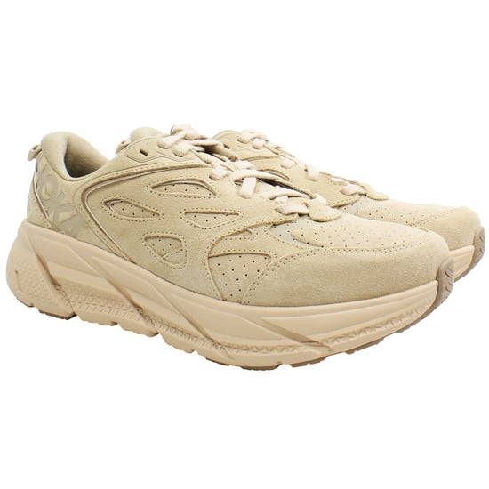 Hoka One Clifton L Unisex Brown Trainers - Image 1
