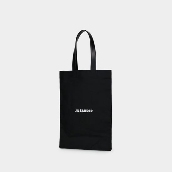Book handbag - Jil Sander - Cotton - Black
