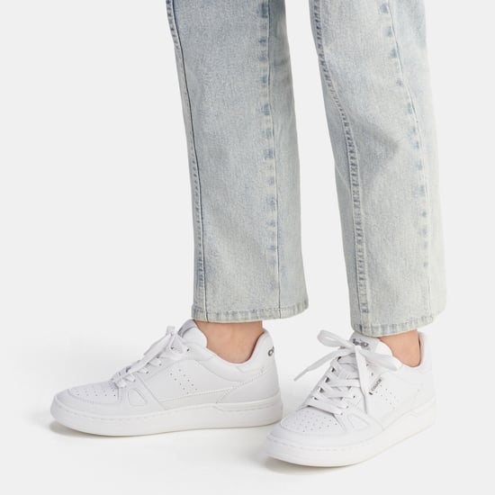 Clip Leather Court Low Top